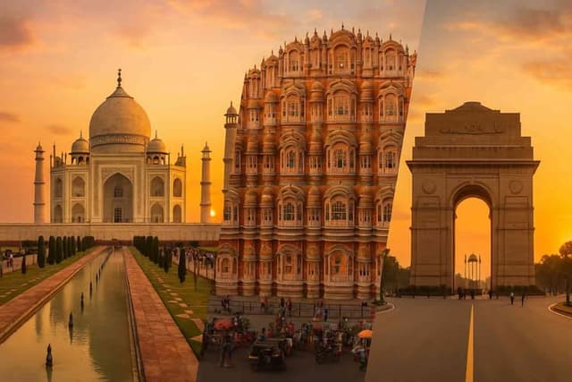 India Golden Triangle Tour – Delhi Agra Jaipur